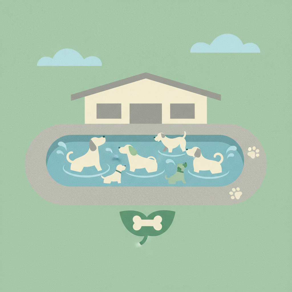 Illustration for Lexington Humane Society Readies Annual Doggie Paddle on Sept. 12