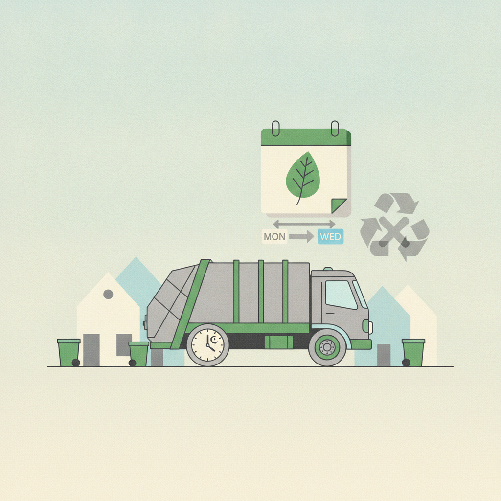 Illustration for Lexington trash collection moves to Wednesday during Labor Day holiday