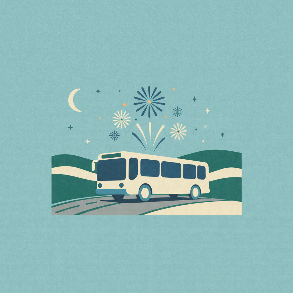 Illustration for LexTran extends bus service, adds late runs for Fourth of July fireworks