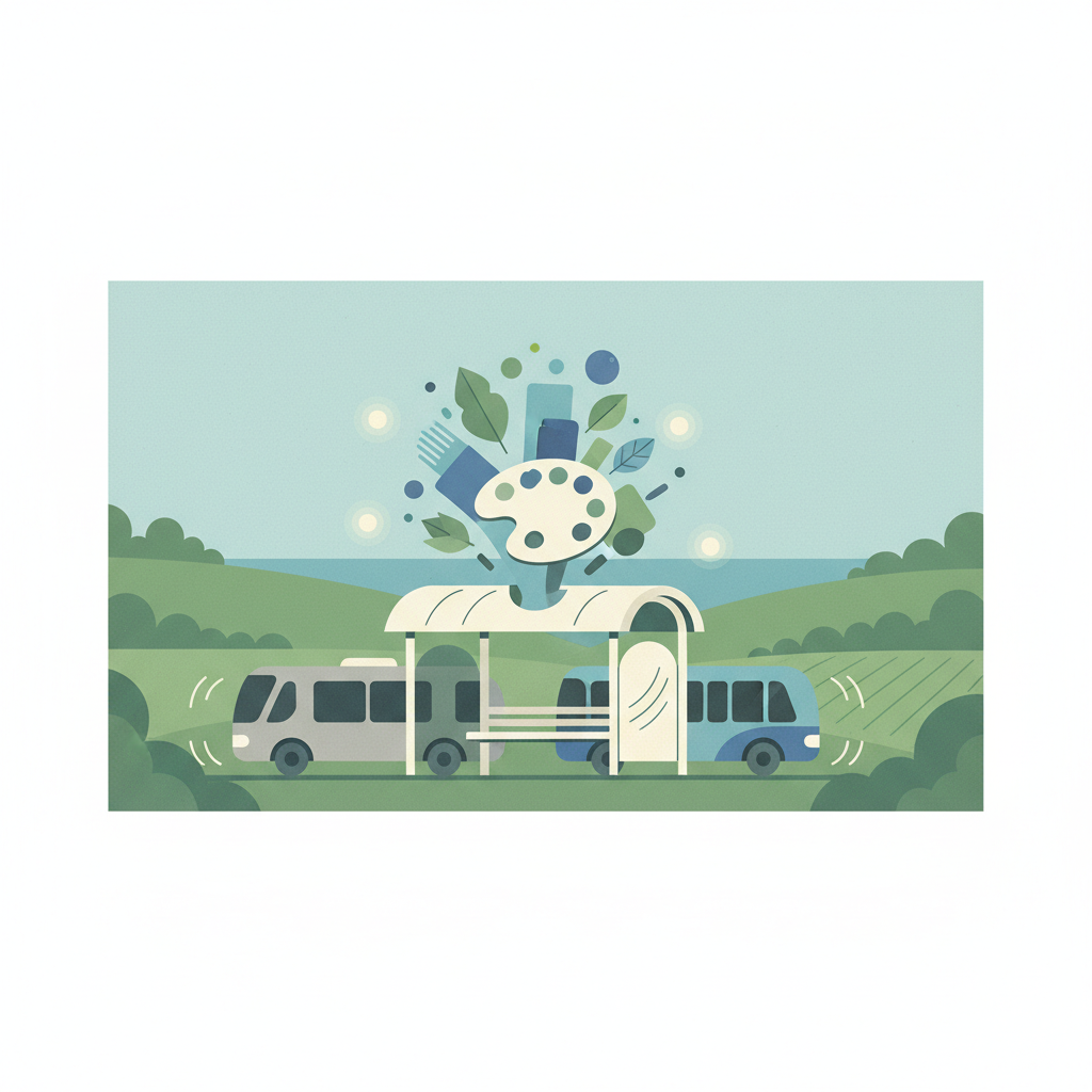 Illustration for Lextran seeks artists for Versailles Road bus shelter public art program