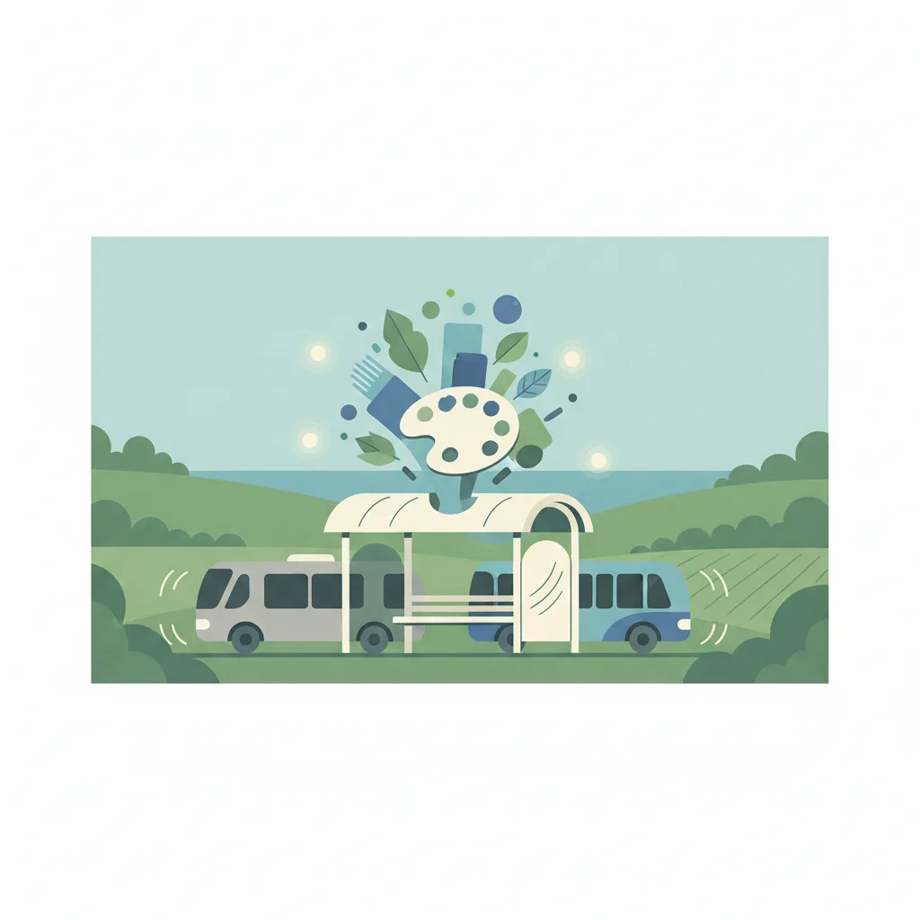 Illustration for Lextran seeks artists for Versailles Road bus shelter public art program