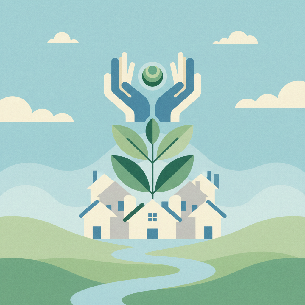 Illustration for Local nonprofit shares sustainability tips for Earth Day