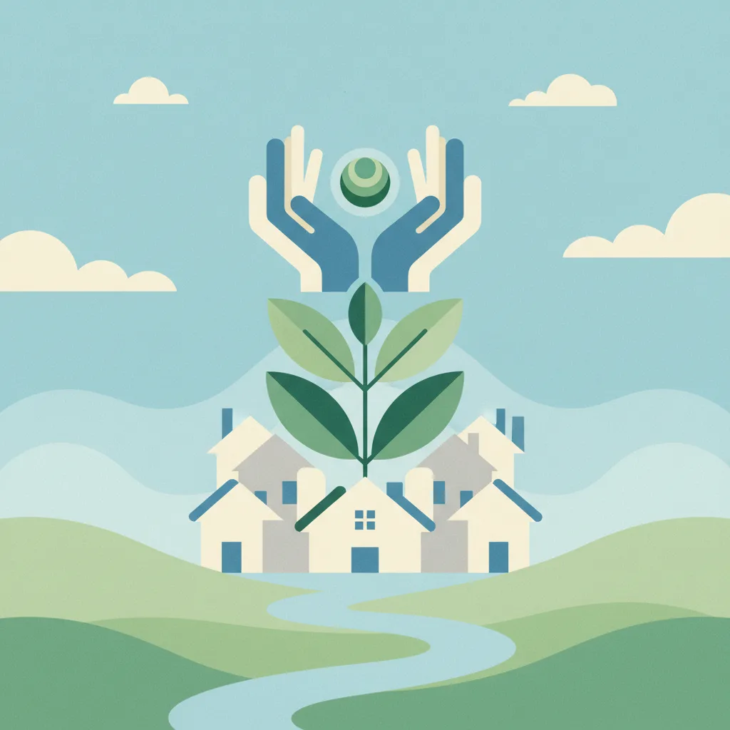 Illustration for Local nonprofit shares sustainability tips for Earth Day