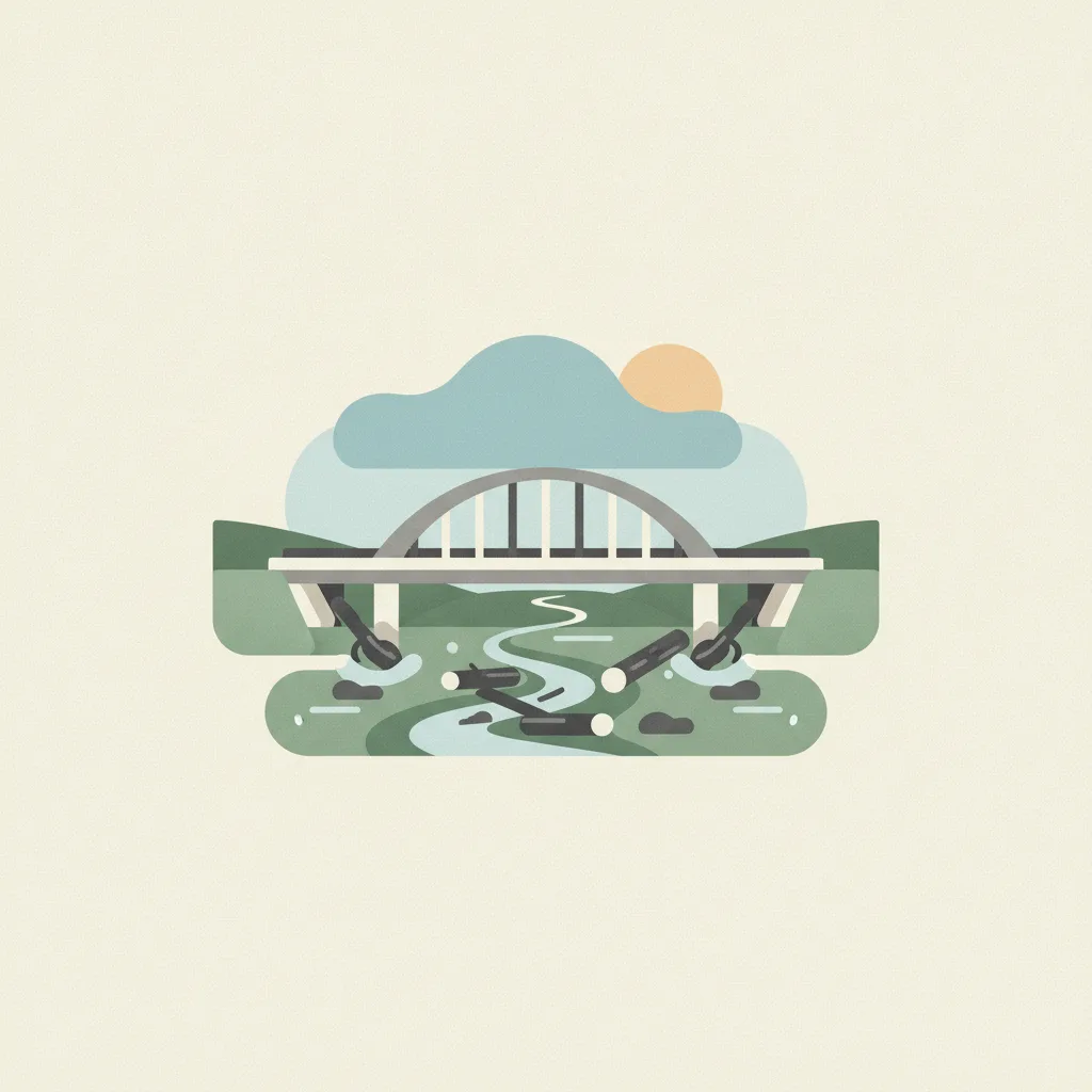 Illustration for Madison County bridge to close for flood debris cleanup