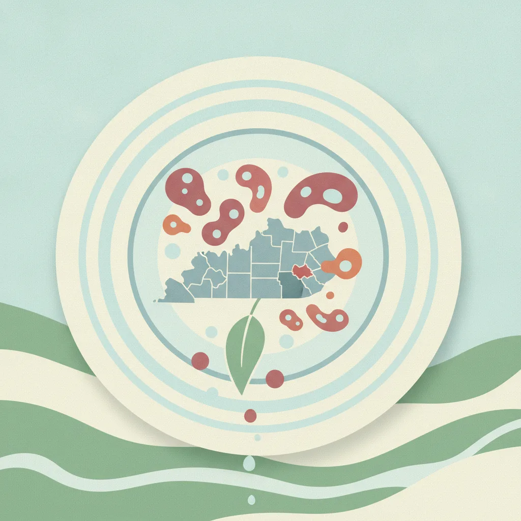 Illustration for Measles outbreak continues, with new cases in 2 Western Kentucky counties this week