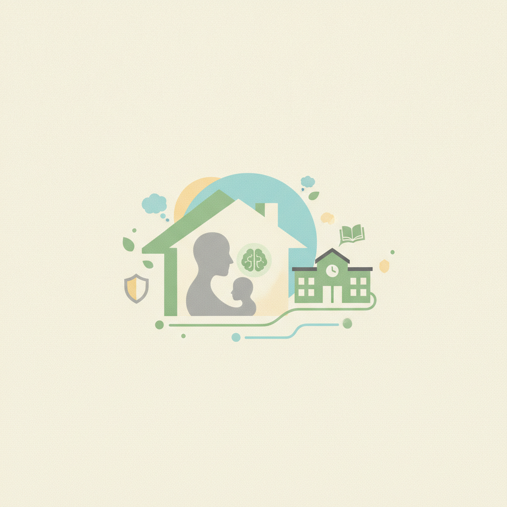 Illustration for Mental health experts urge families to prepare for school return