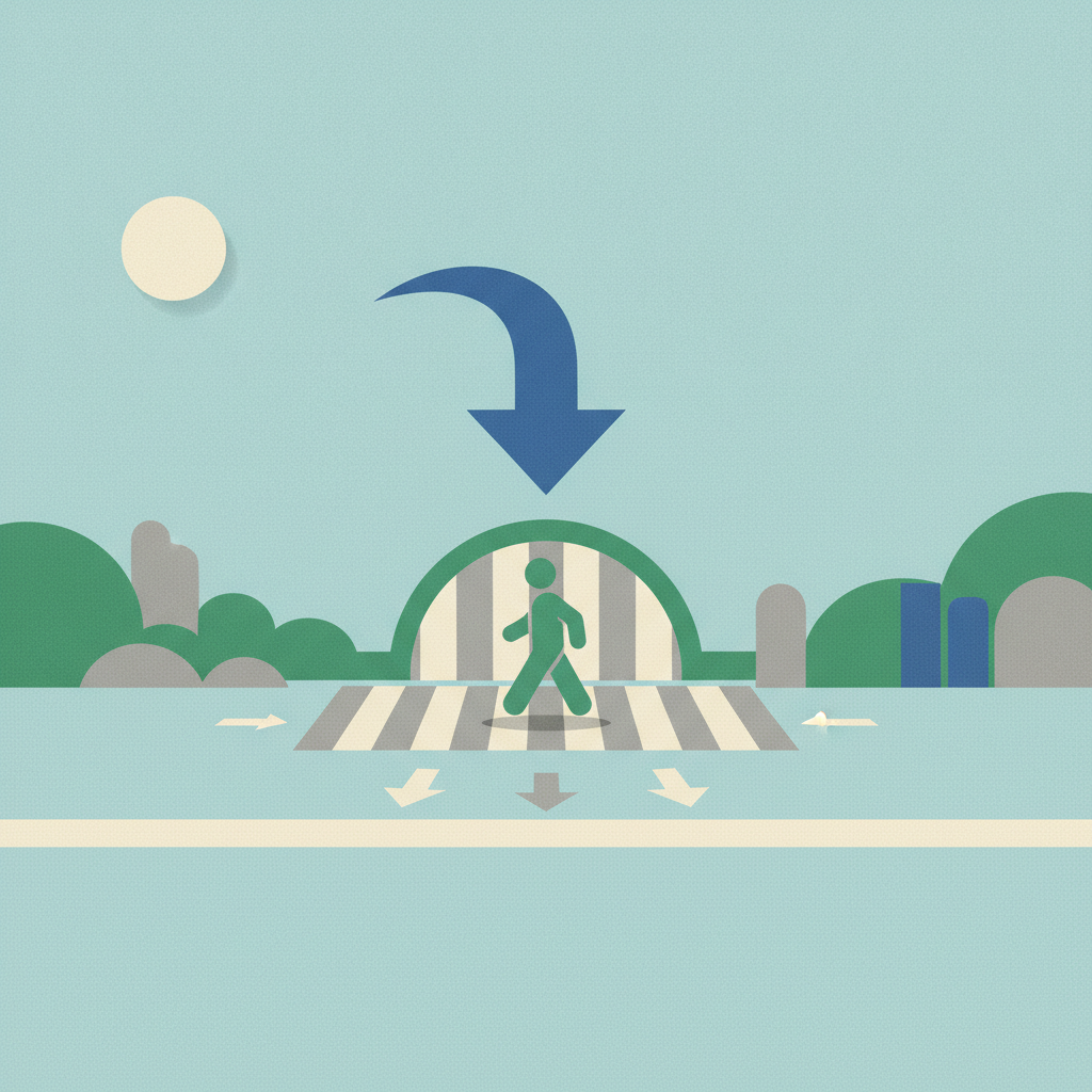 Illustration for Morehead pushes to slow traffic, boost pedestrian safety