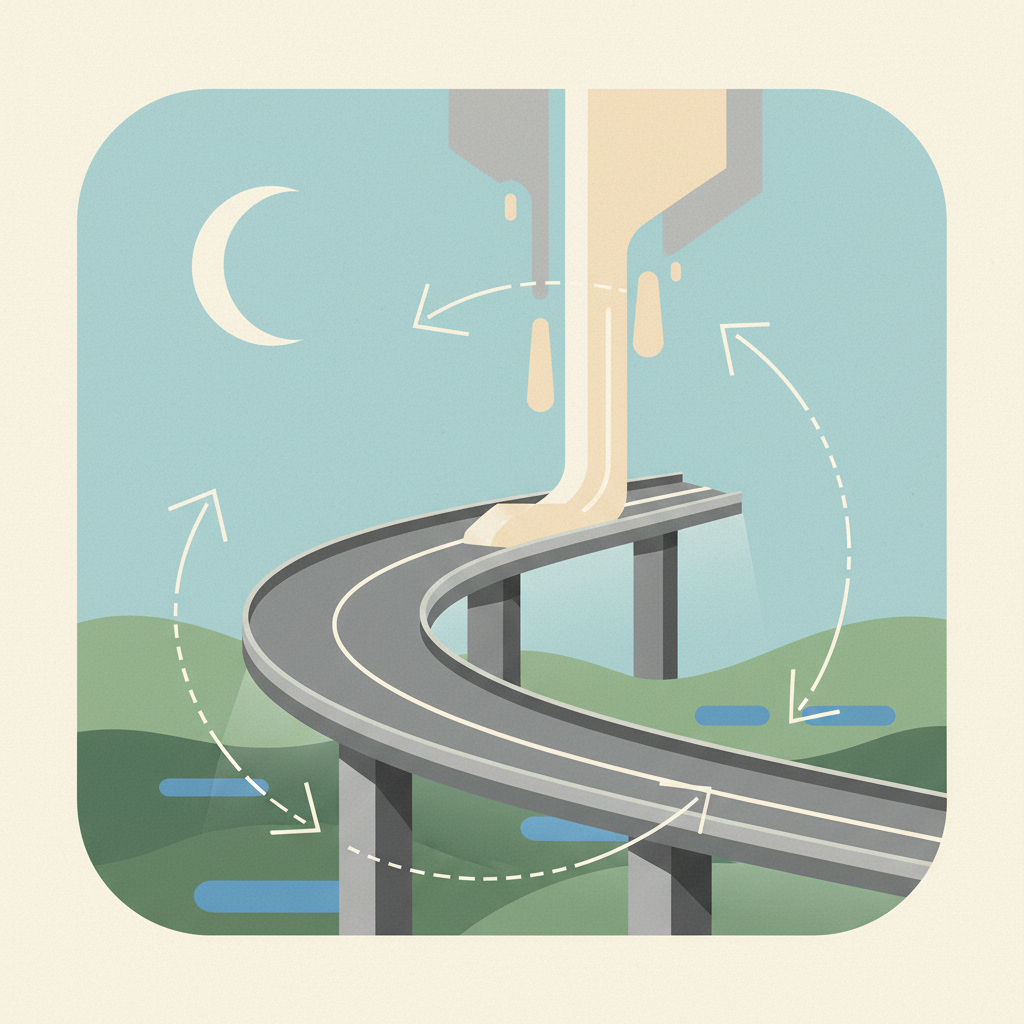 Illustration for New Circle Road set for overnight closures Thursday-Friday for bridge work