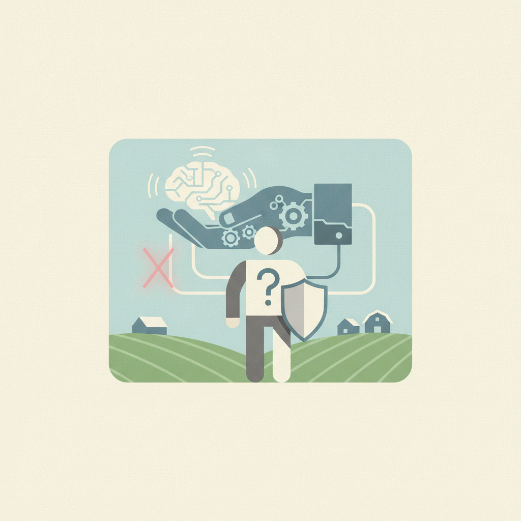 Illustration for Patients Wary of Governments, Companies Pushing AI as a Rural Healthcare Solution