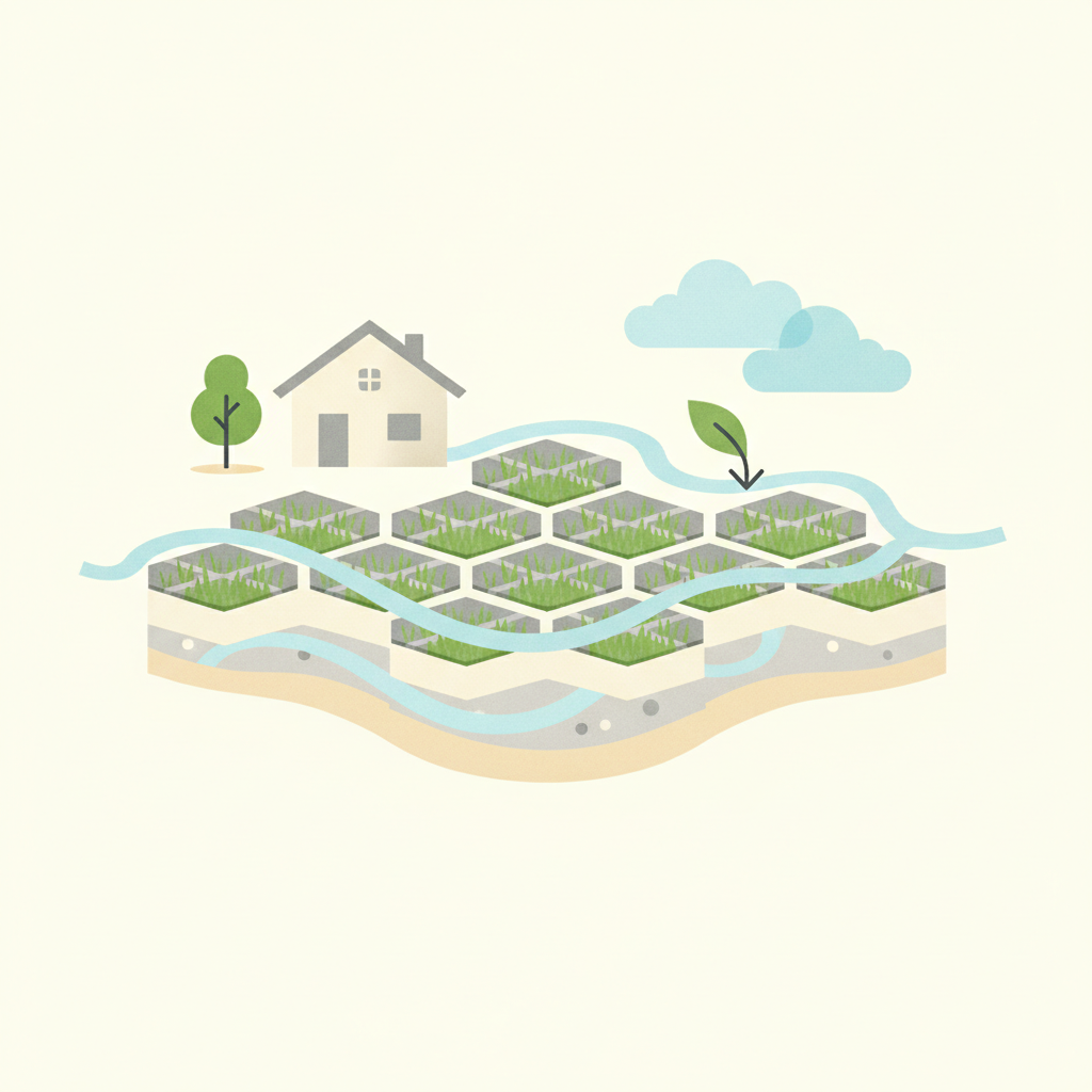 Illustration for Permeable Driveway Case Study Showcases Green Solutions in Lexington