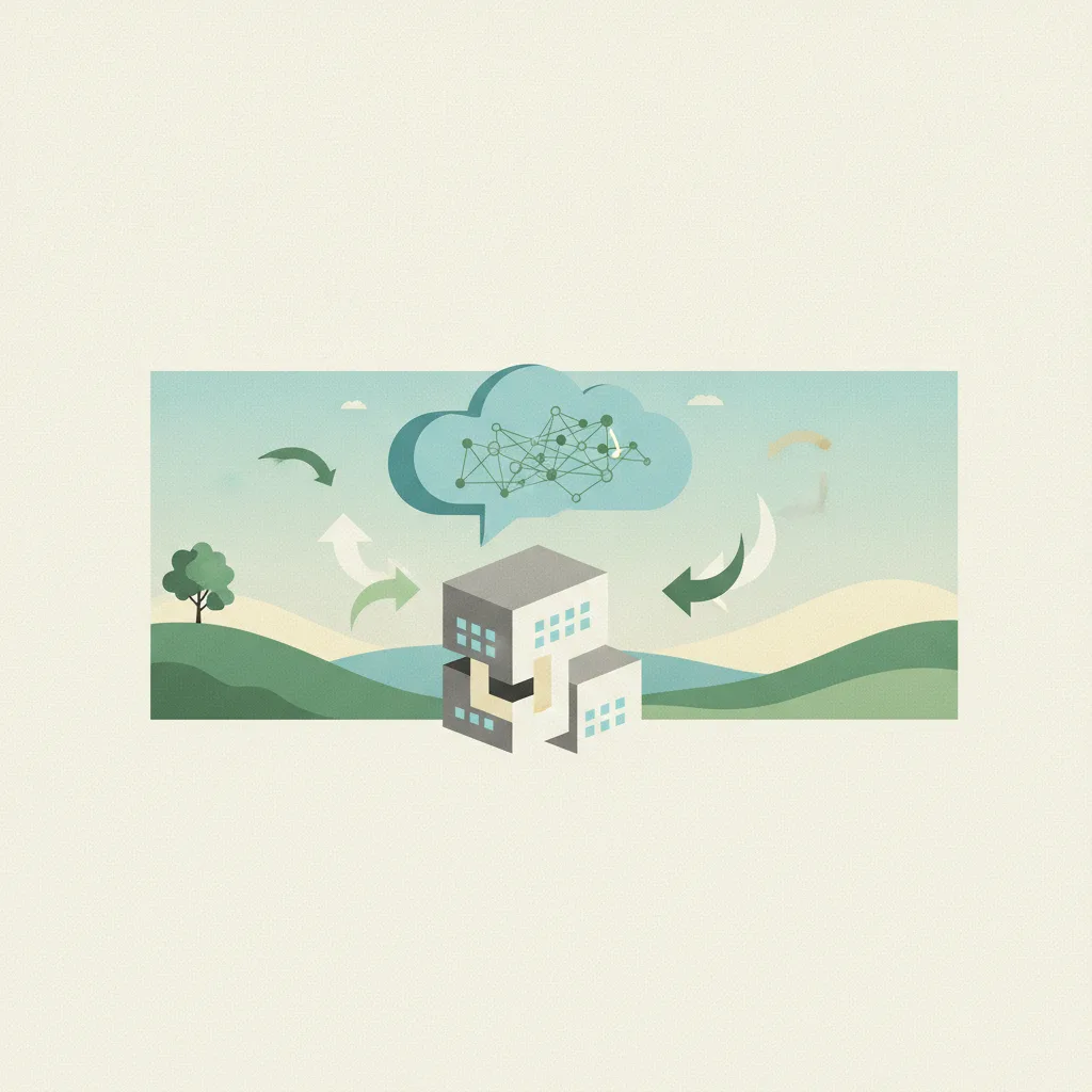 Illustration for Q&A: Taylor Goldenstein on the Unique Politics of Data Centers in Texas