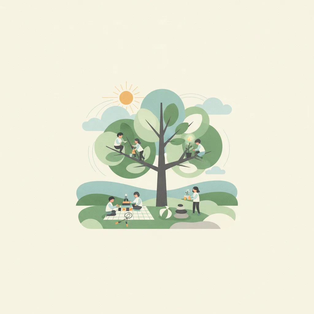 Illustration for Simple ways to connect with kids during summer break