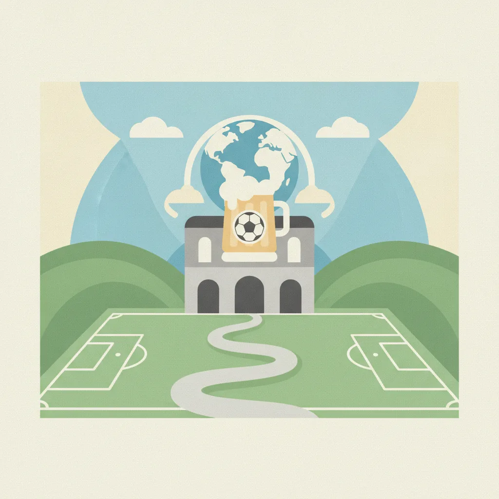 Illustration for Soccer fan opens Wandering Bock for World Cup viewing