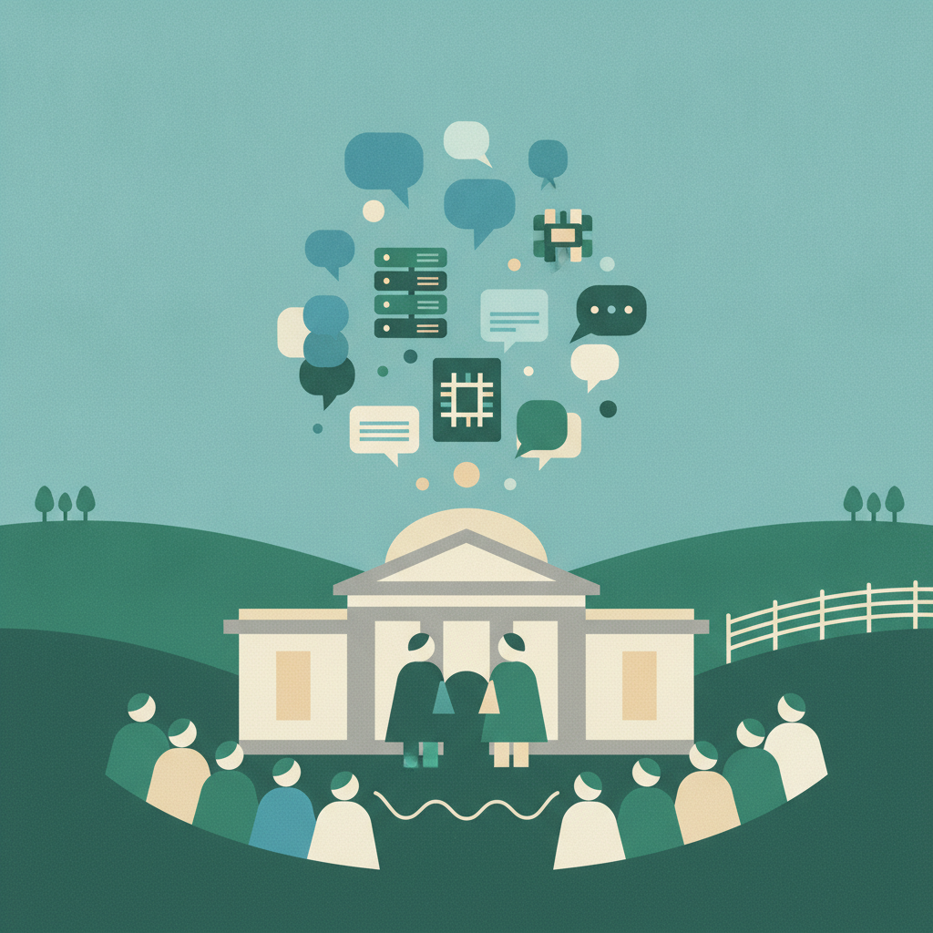 Illustration for State lawmakers host data center town hall in Louisville