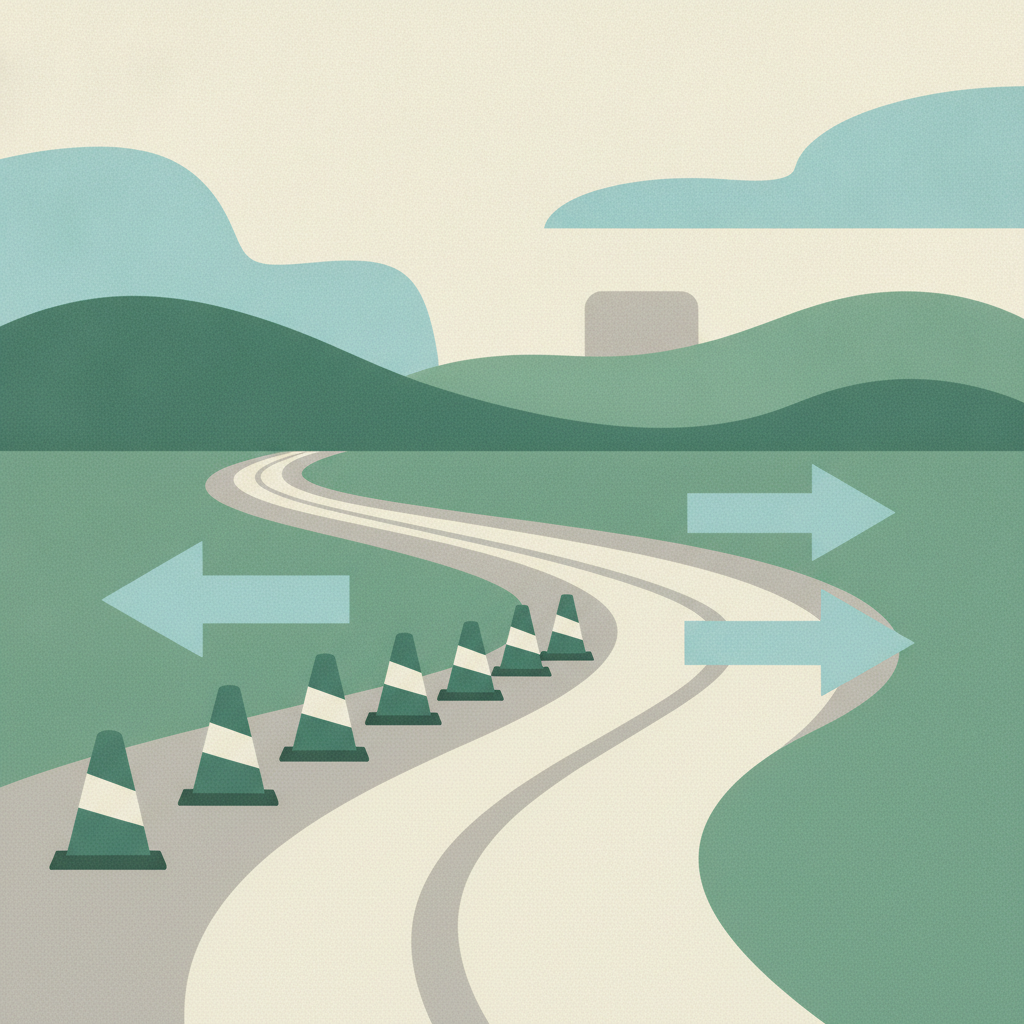 Illustration for Temporary closure at Nandino, Newtown Pike for repaving work