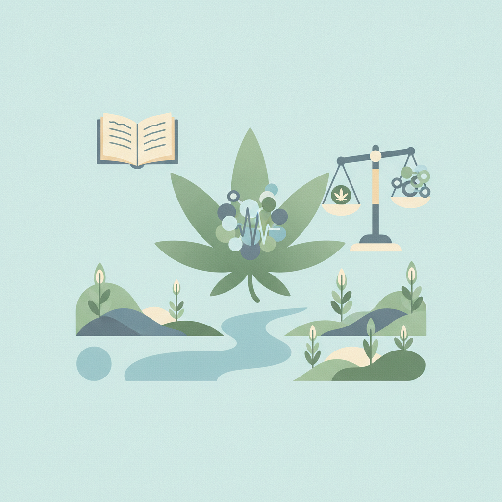 Illustration for The Washington Post: 7 unexpected takeaways from the newest research on cannabis