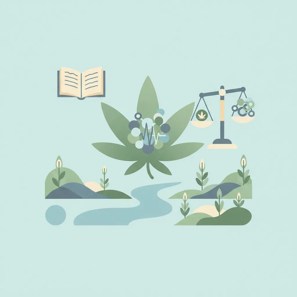 Illustration for The Washington Post: 7 unexpected takeaways from the newest research on cannabis