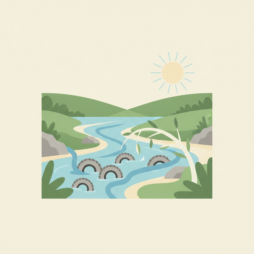 Illustration for Tire pollution choking Kentucky waterways, advocates warn