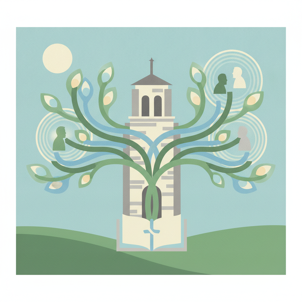 Illustration for TMU's Ostertag expands Bishop Foys Scholars Program