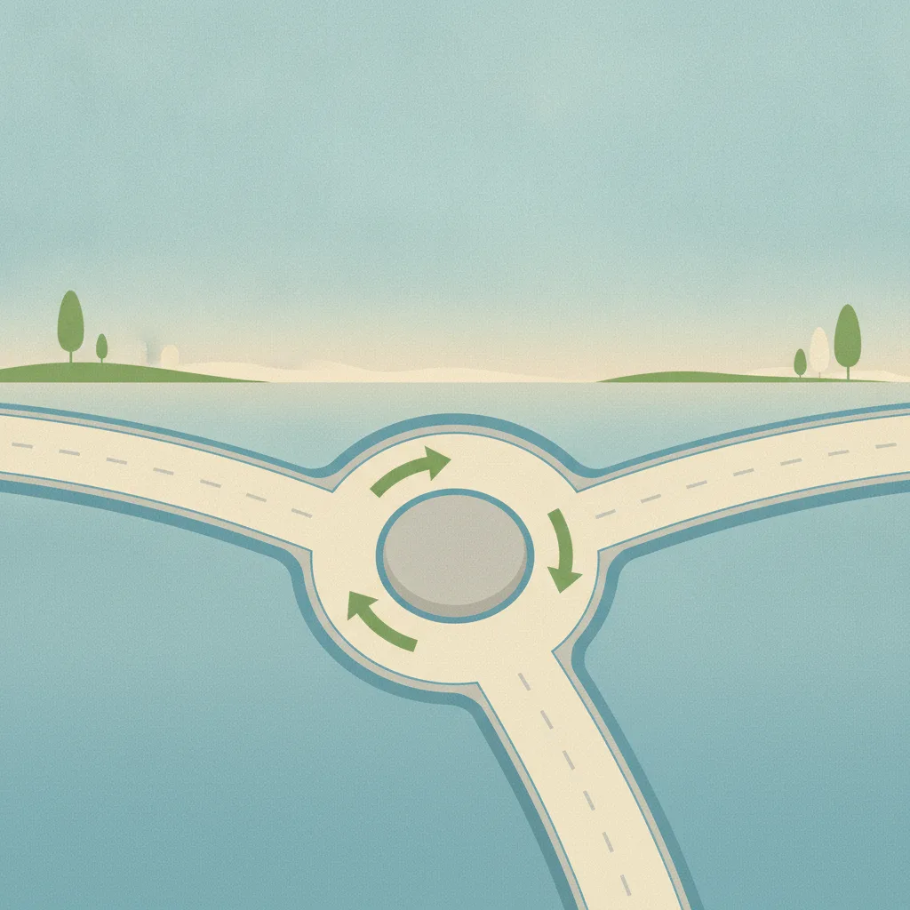 Illustration for Traffic circle to be installed at Jesselin Drive intersection