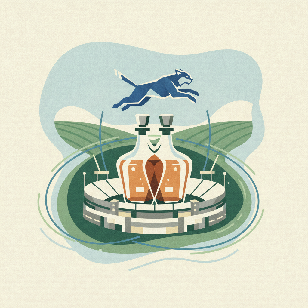 Illustration for UK Athletics names Elijah Craig, Evan Williams as official bourbon partners
