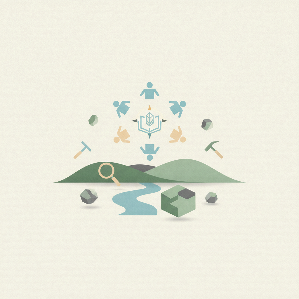 Illustration for UK celebrates Potter internship showcase with six student geoscientists