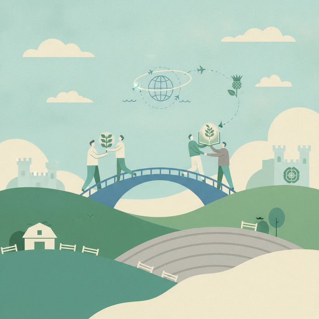 Illustration for UK Extension agents explore agricultural lessons across the Atlantic