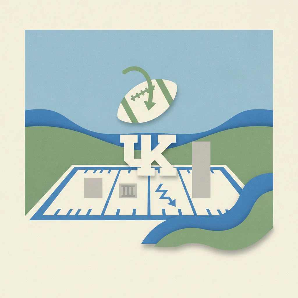 Illustration for UK football falls to Alabama 45-17 in Stein's SEC debut
