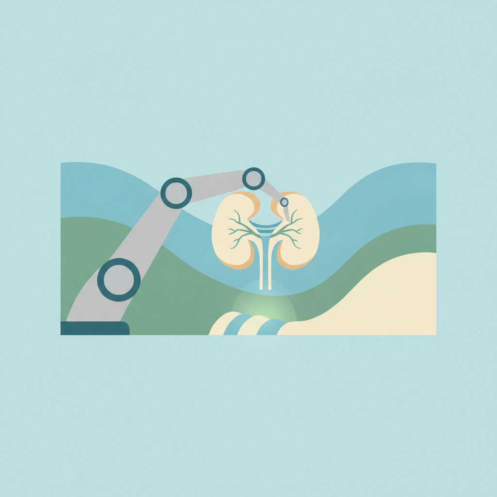 Illustration for UK HealthCare performs Kentucky's first robot-assisted kidney transplant