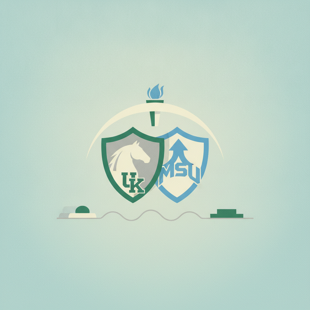 Illustration for UK names Michigan State's J Batt as athletics director