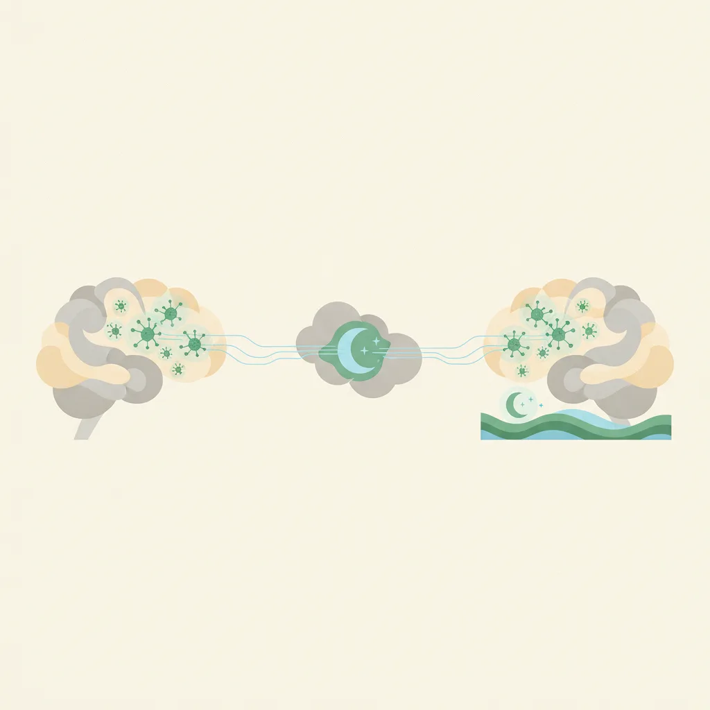 Illustration for UK researchers discover brain immune cells drive Alzheimer's sleep loss