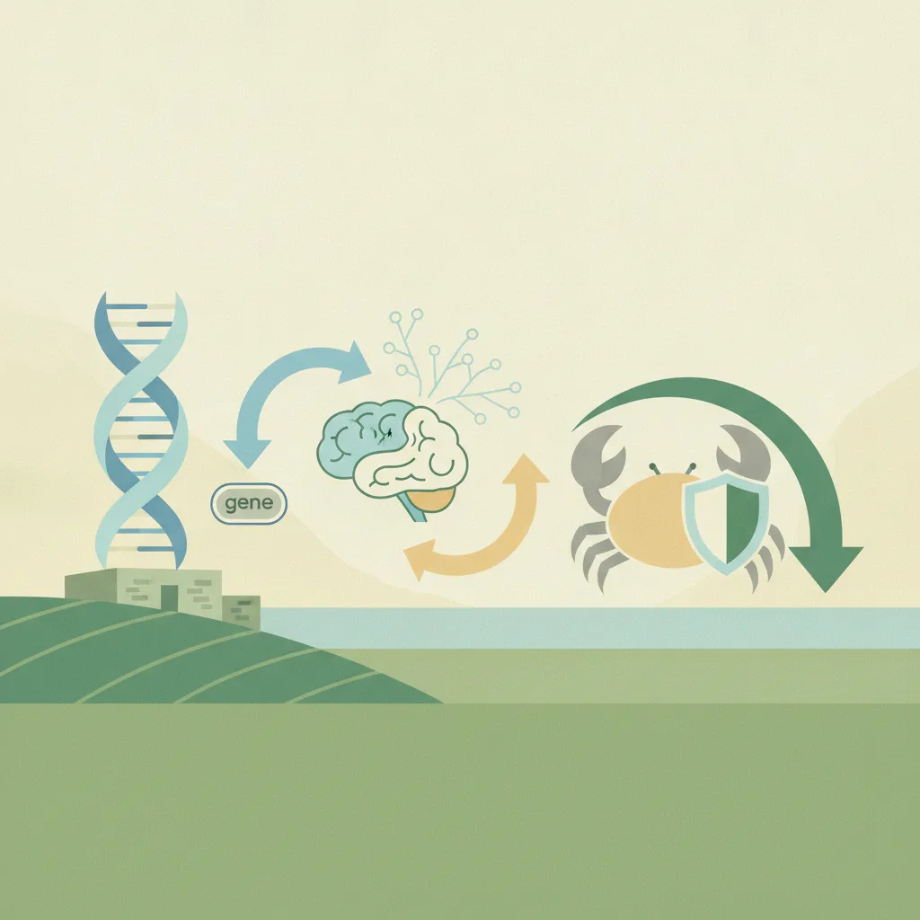 Illustration for UK researchers find gene linked to opposing dementia and cancer risks