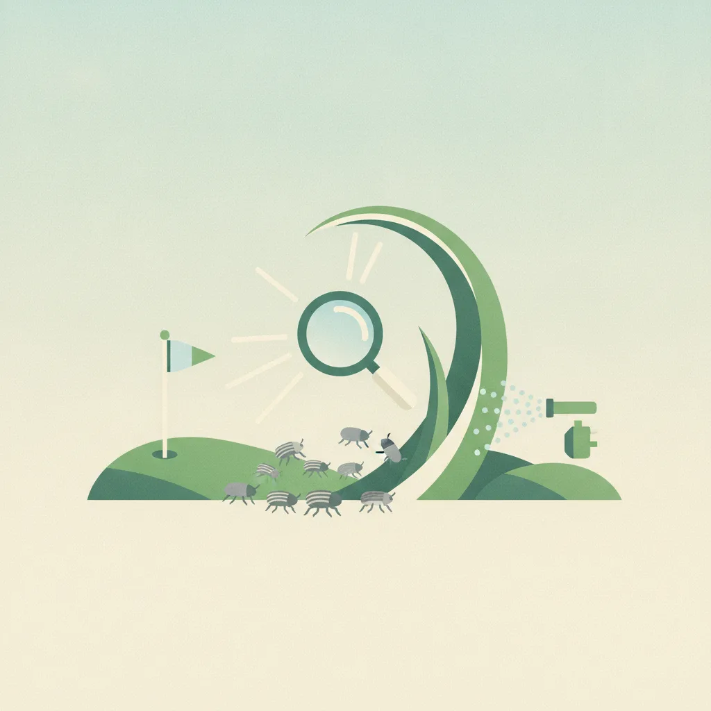 Illustration for UK researchers studying pest threatening Kentucky golf courses