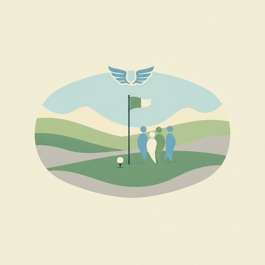 Illustration for UK women's golf tied for 6th after second round at Folds of Honor