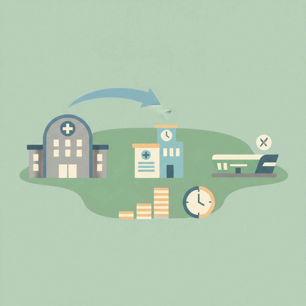 Illustration for Where to seek care matters for costs, Anthem official says