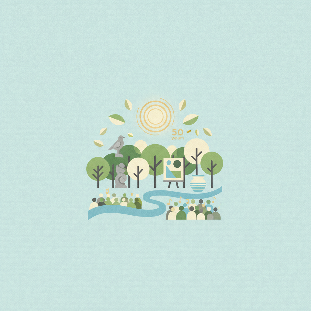 Illustration for Woodland Art Fair celebrates 50 golden years this weekend