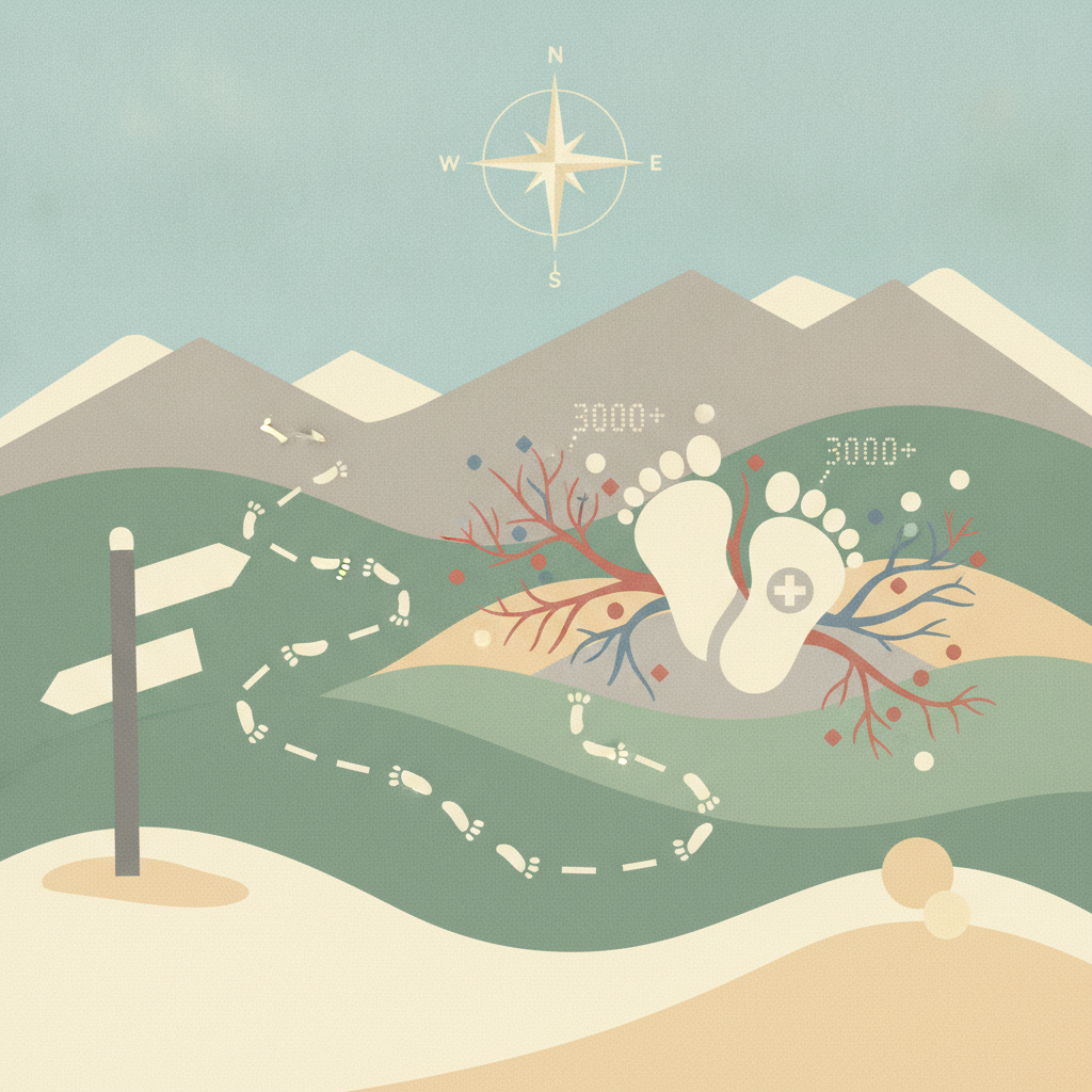 Illustration for Wrong turn, right place: How 2 Canadian foot doctors landed in Eastern Kentucky