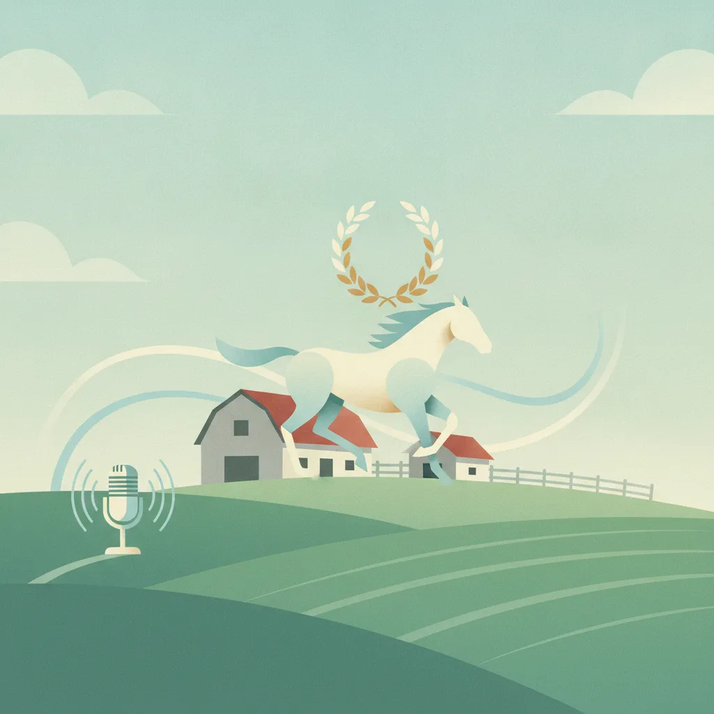 Illustration for WUKY explores Golden Tempo's roots at legendary Claiborne Farm