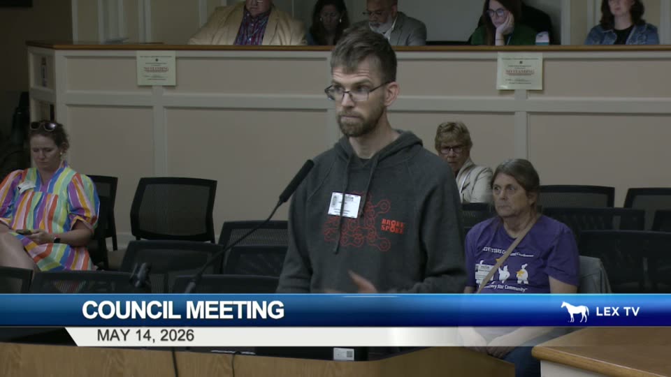 Luke Box — Budget allocation for CASA Lexington