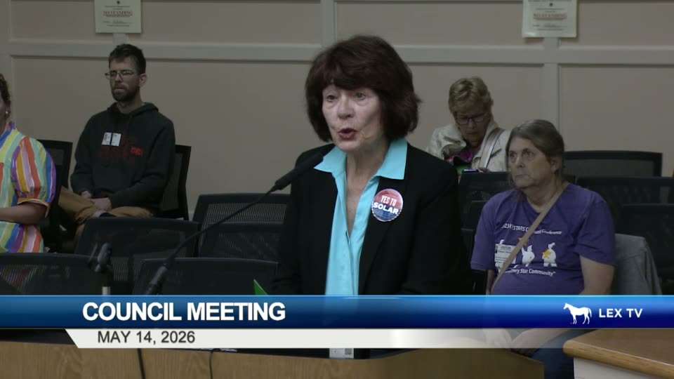 Judith Humble — Support for Solar ZOTA