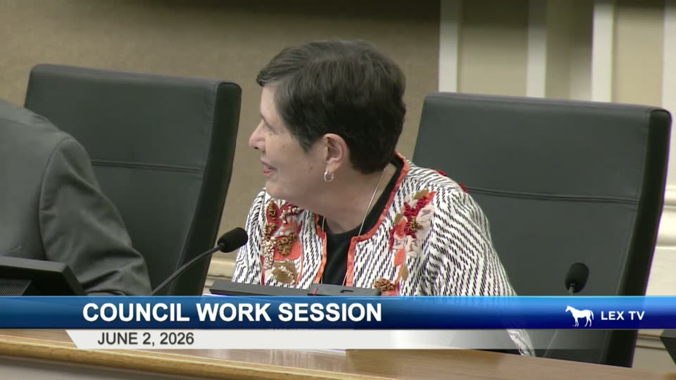 Approval of May 26, 2026 Council Work Session Motions