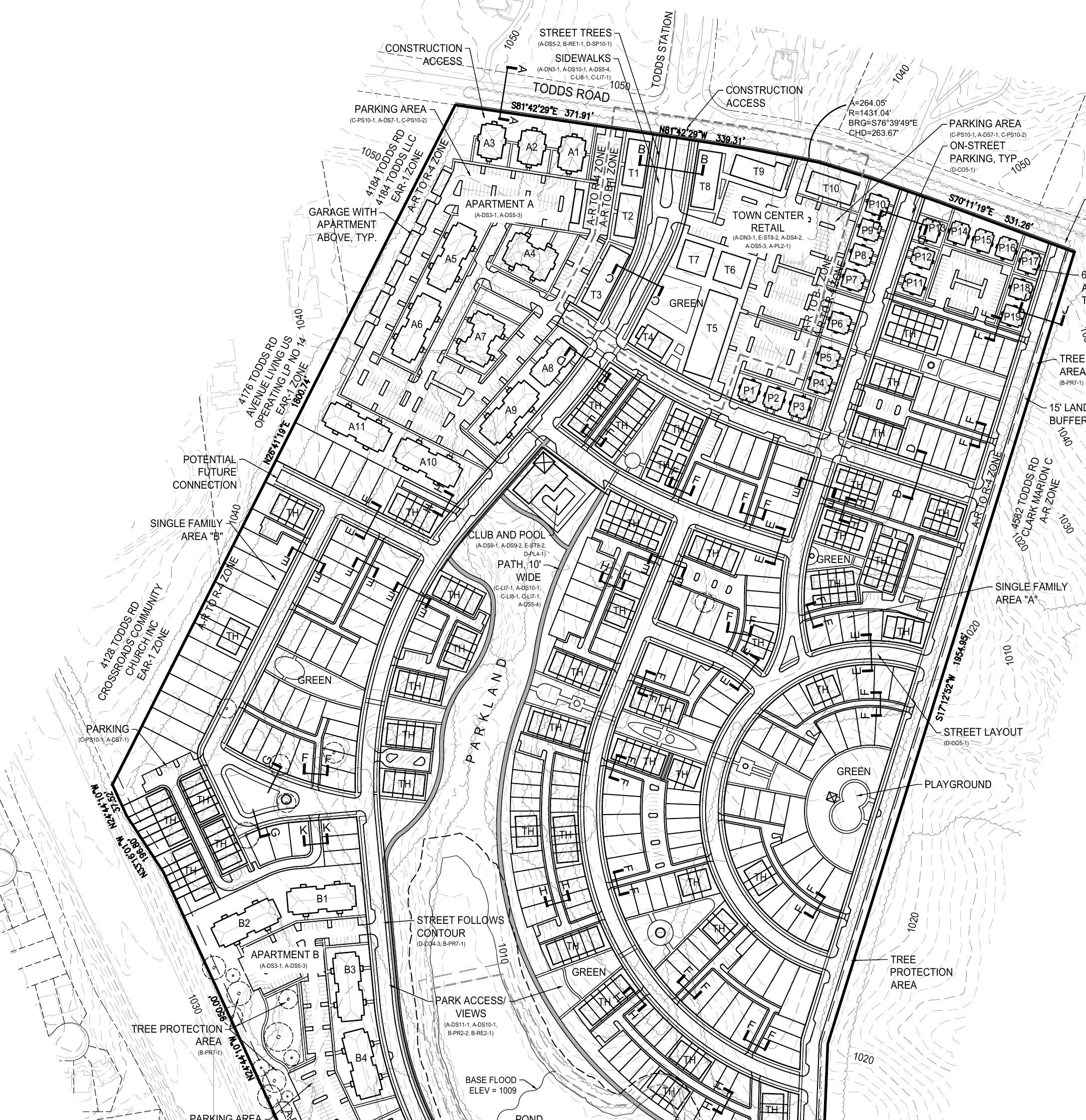 Illustration for 1,240 homes on the Germond farm: the biggest plan yet filed in Lexington's growth-boundary expansion heads to a packed Sept. 24 hearing