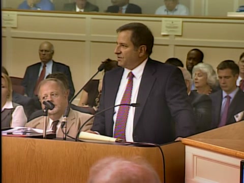 Temple Juett of the Kentucky League of Cities addressing the council, September 16, 2014